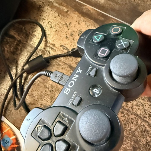 PlayStation 3 controller used with GTAV, Killzone 2, Heroes over Europe games