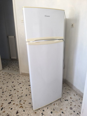 Candy CCDS 5142W two-door fridge like new, 204L white