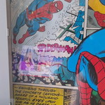 Spiderman Marvel poster new, 48×40cm, framed