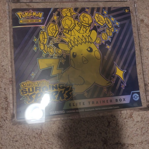 Acrylic case for ETB like new
