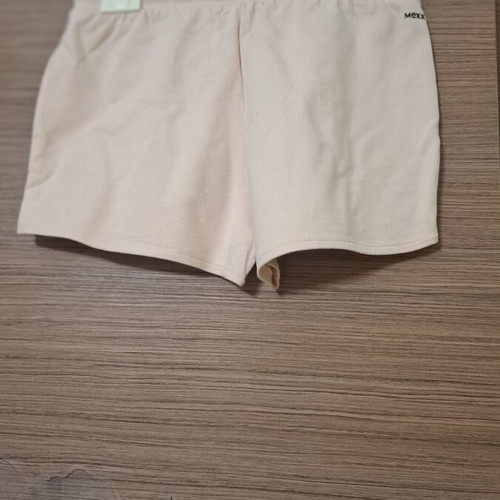Mexx girls' shorts like new, cotton, beige and pale pink