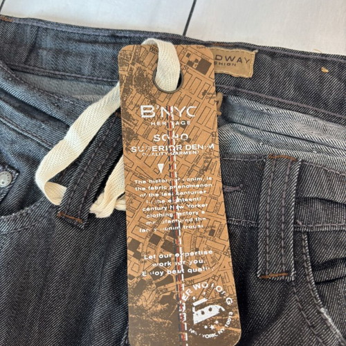 Broadway Denim Jeans W27 New Dark Gray Bootcut