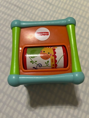 Fisher Price activity cube like new for babies 6 months