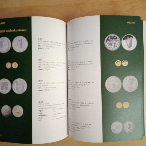 German Euro Catalog 2009 new, collector's reference
