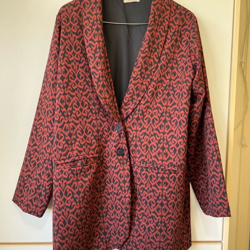 Soulmade blazer like new, one size, red