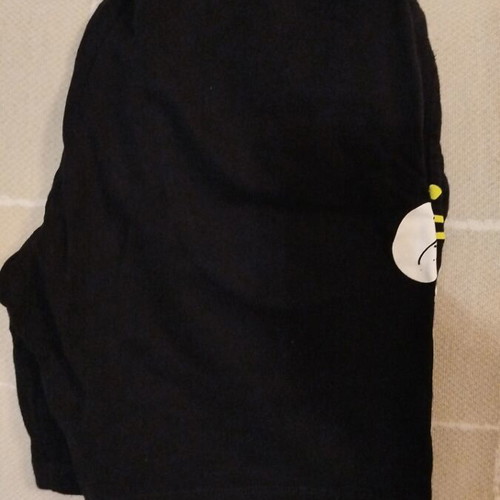 Bermuda shorts for boys used, sizes 128-134, black and blue