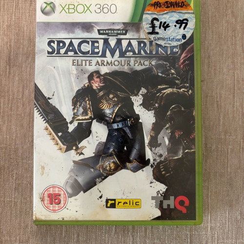 Warhammer 40.000 Space Marine Xbox 360 English full game used