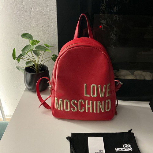 Moschino backpack used, red