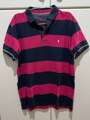 The Bostonians medium shirt used, 100% cotton multicolor