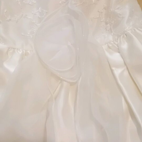 Pronovias wedding dress like new, mermaid style with train, white, size XL