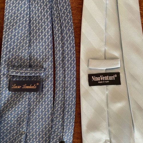 Branded ties like new