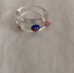 Acrylic ring transparent 80’s like new