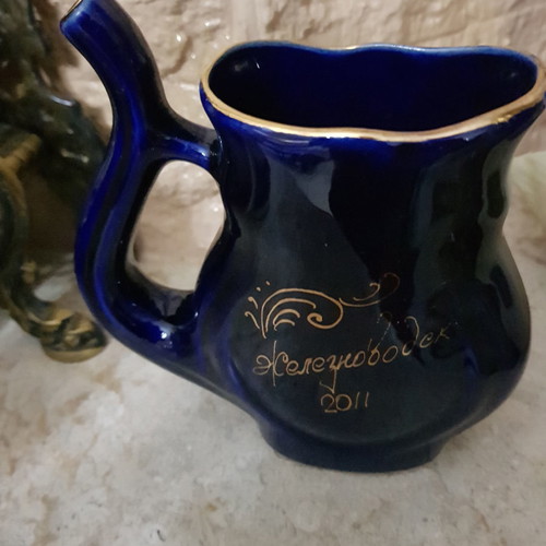 Glass for mineral water new, Russian, collectible