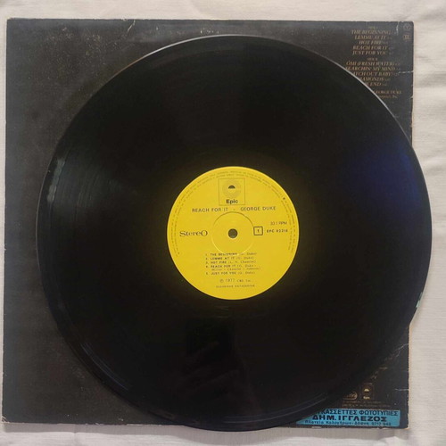 George Duke Reach For It vinyl record used, jazz