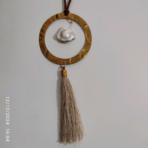 Oxette necklace with pearl used
