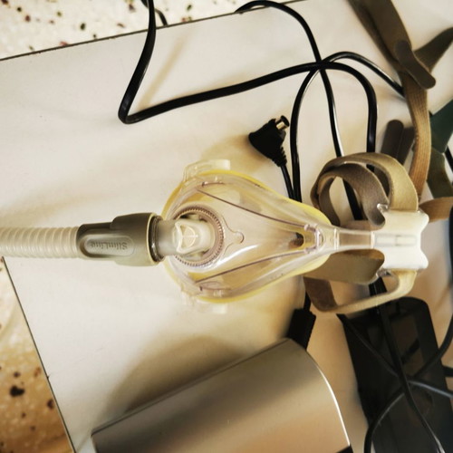 Oxygen device for sleep used, for sleep apnea