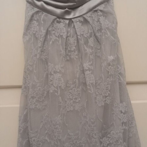 Zic Zac Strapless Dress Like New For Baptism Or Wedding