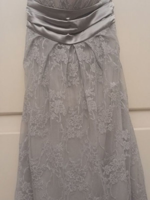 Zic Zac Strapless Dress Like New For Baptism Or Wedding