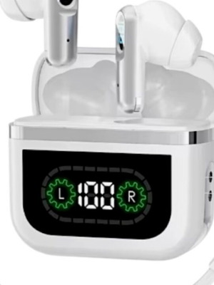 Bluetooth wireless earbuds with digital display, new