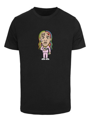 Mister Tee 6ix9ine T-shirt, black, size S