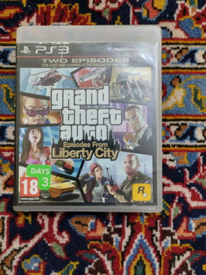 Grand Theft Auto Episodes from Liberty City PlayStation 3 used without disc