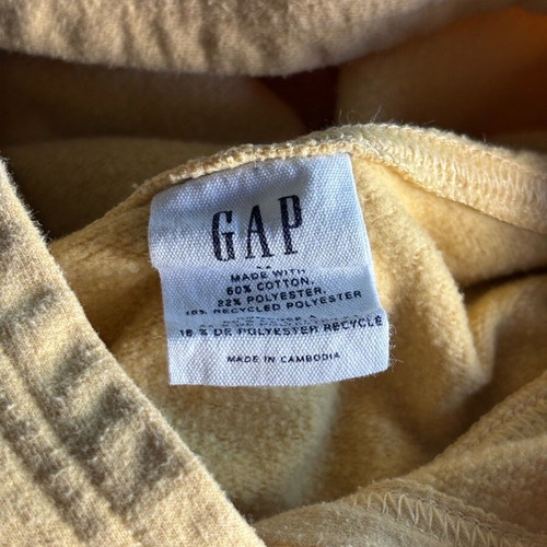 GAP sweatshirt like new, size M, soft yellow