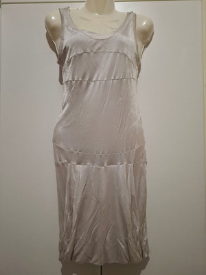 Diesel Vintage Silver Metallic Dress M like new