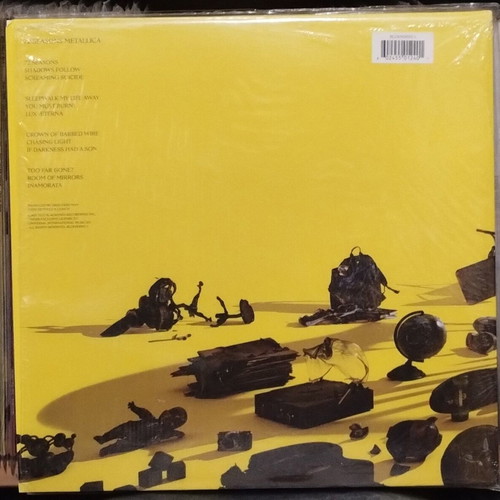 Metallica 72 Seasons 2LP like new, signed by Robert Trujillo