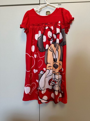 Girls' Minnie Disneyland Nightdress No8 like new, red