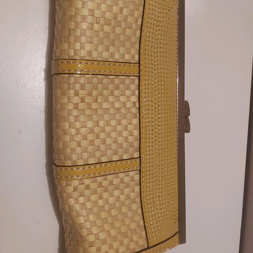Bag yellow, length 23 cm, like new