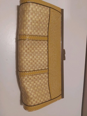Bag yellow, length 23 cm, like new