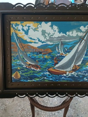 Painting used with minor frame damages