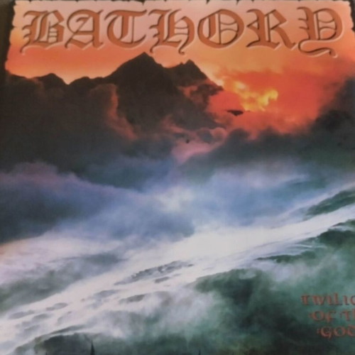 Bathory Twilight of the Gods 2 LP винилов албум употребяван, метъл