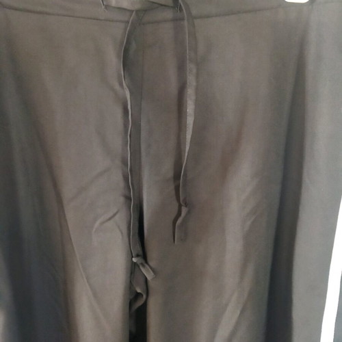 Pants like new, black with side stripes, size L