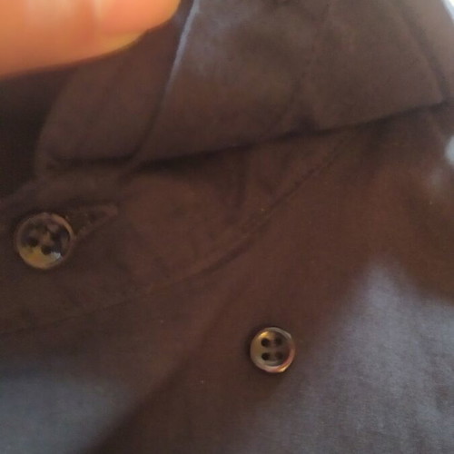 Waveland men's black dress shirt size M like new