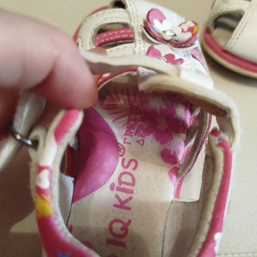 IQ KIDS baby sandals genuine leather size 20 like new