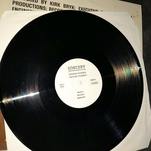 Sorcery Sinister Soldiers Second Chapter LP used, rock