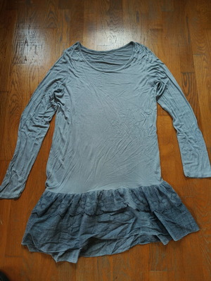 Women's dress like new, size M, blue and purple