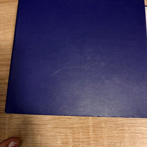 Blue CD & DVD Storage Binder
