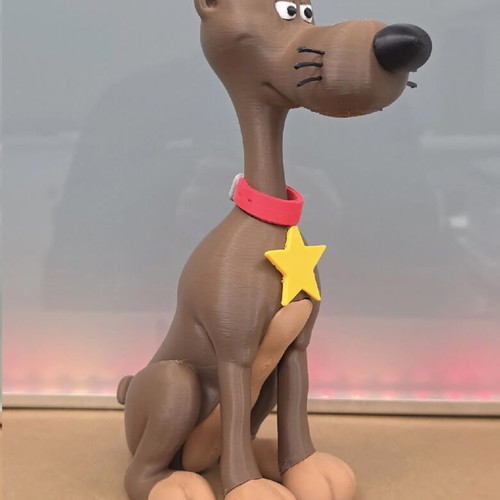 Rantanplan Lucky Luke dog 21 cm new