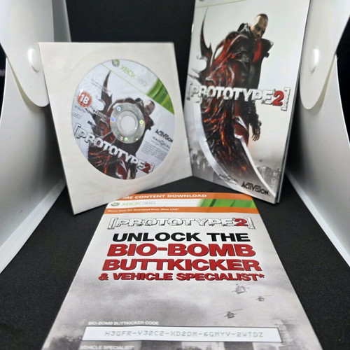 Prototype 2 Xbox 360 game used, disc and manual only