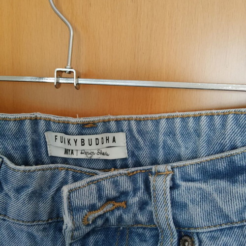 Denim shorts Funky Buddha size 29 medium like new, blue turquoise