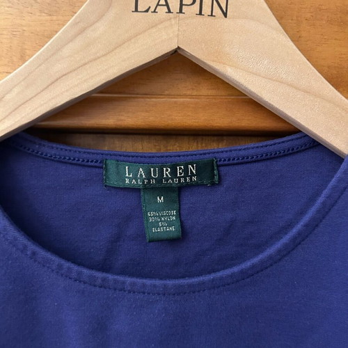 Ralph Lauren blouse like new, purple, size M with 3/4 sleeve