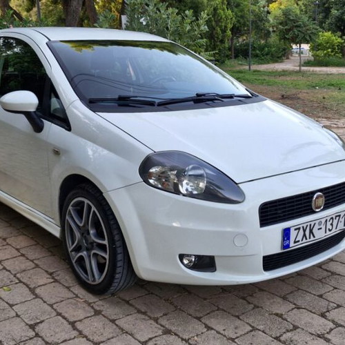 Fiat Grande Punto 1.4 Tjet 120hp used, manual, petrol, white