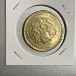 100 Drachma coin used, Megas Alexandros