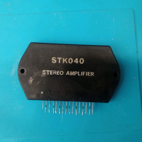 Stk040 stereo amplifier used 16.5 volt 10 watt