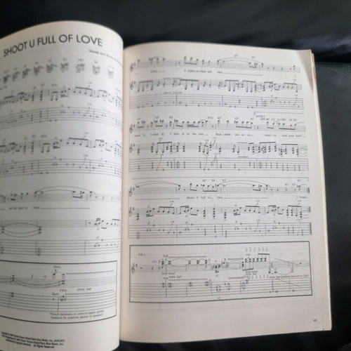 Vinnie Vincent Invasion sheet music used with poster