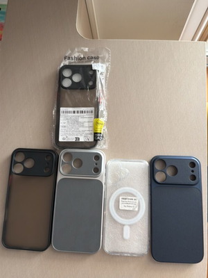 iPhone 17, iPhone 17 Pro/Pro Max cases new, all together