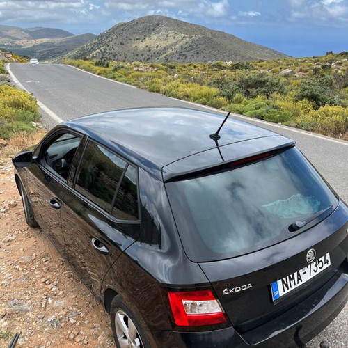 Skoda Fabia 1.4 TDI 90HP Style 2015 like new, manual, diesel, black