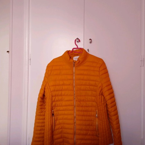 Women's jacket like new, yellow-orange, XL-XXL